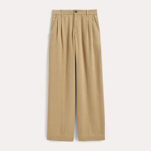 Everlane Women's Trouser in Buttersoft in Classic Khaki, Size 0